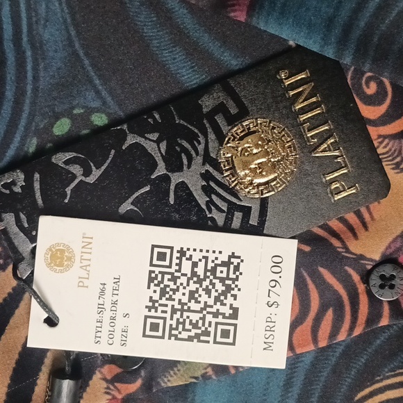 PLANTINI MENS SHIRT MENS (SMALL) - Picture 2 of 5